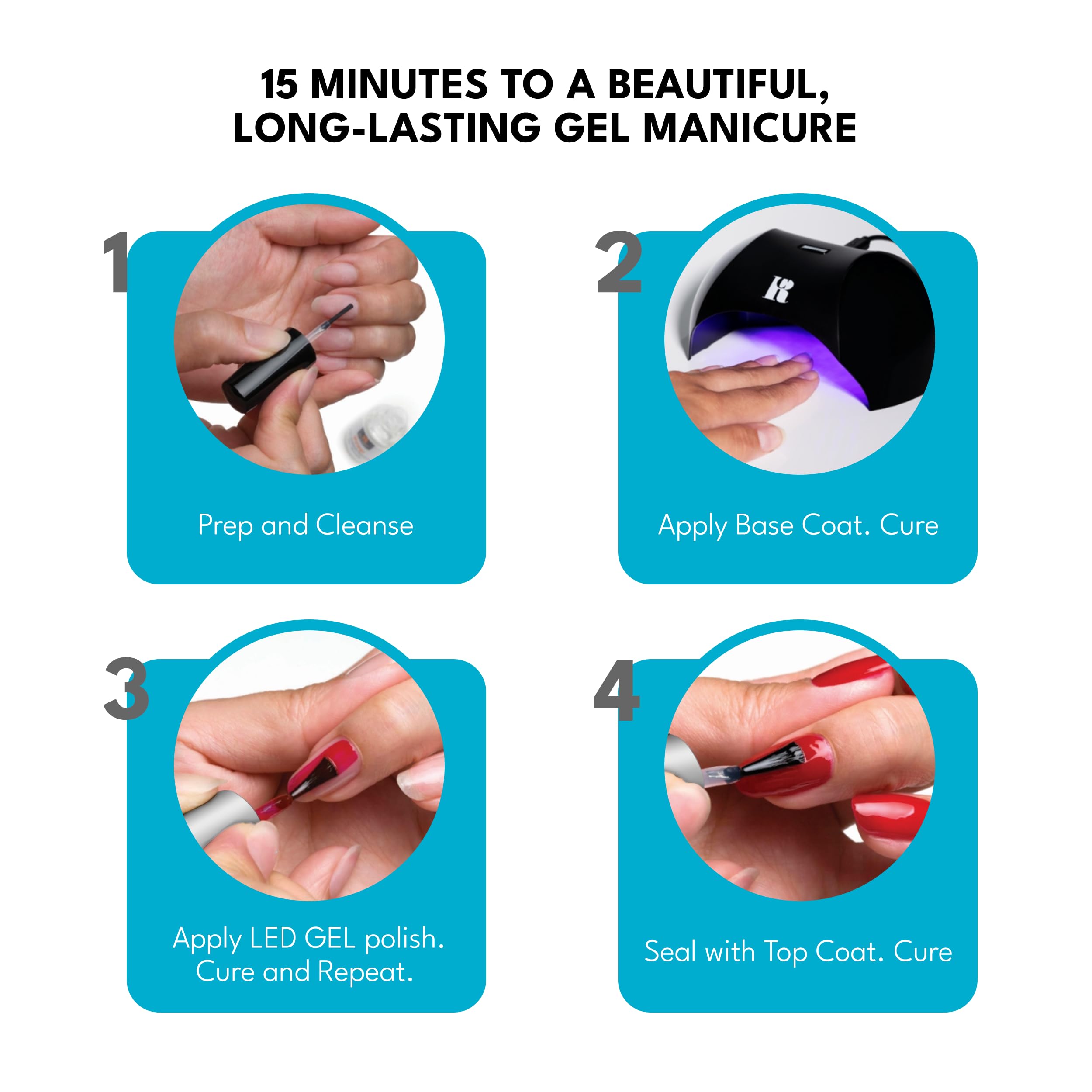 RC Red Carpet Manicure Purify formula-segura-piel: cuidado suave durante la limpieza