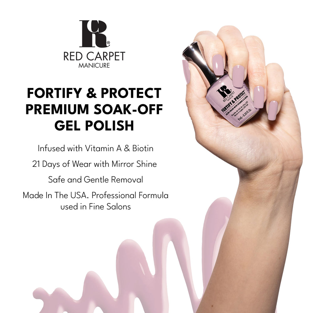 RC Red Carpet Manicure Purify pre-post-aplicacion: uso antes y después para manicura limpia