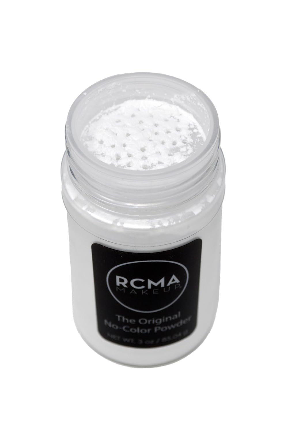 RCMA No Color Powder: apto para todo tipo de piel, vegano y libre de crueldad.
