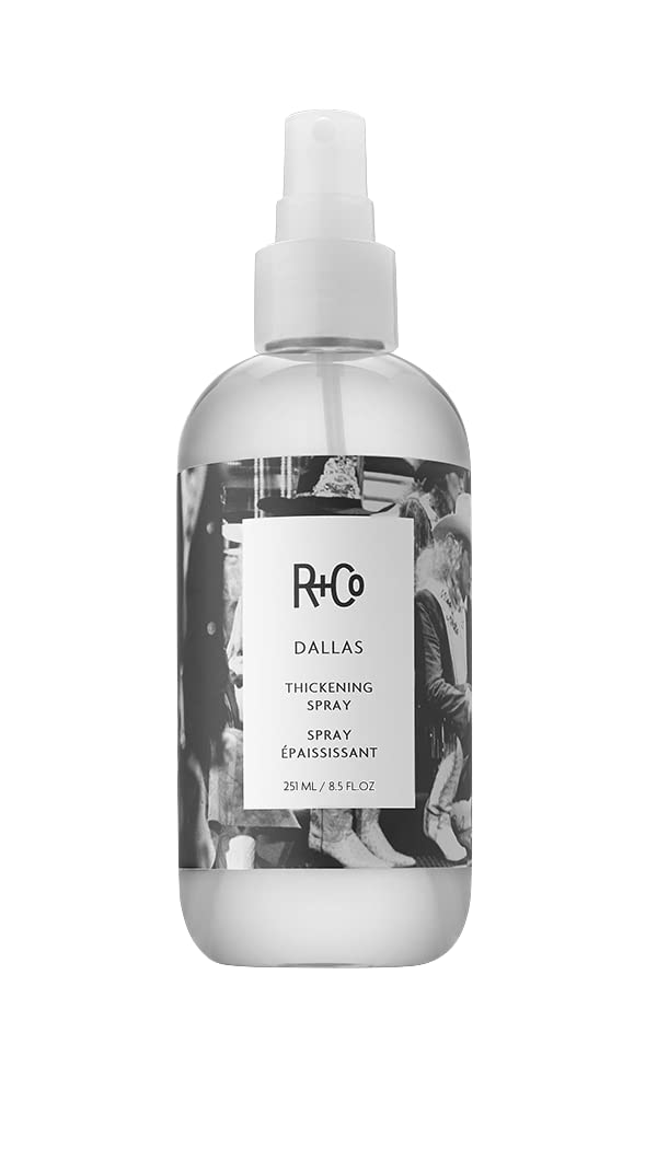 R+Co Dallas, botella lista para aplicación que añade volumen.