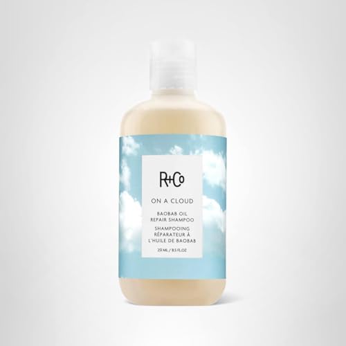 Presentación en caja elegante de R+Co Baobab reparador.