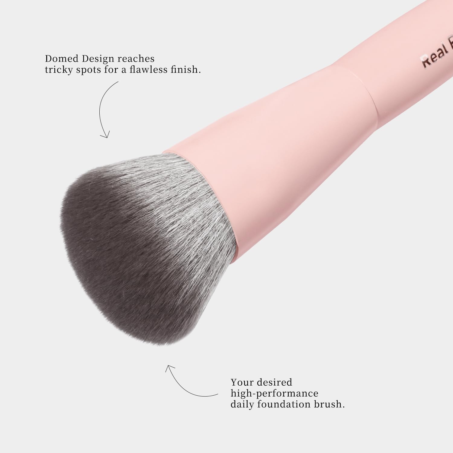 Real Perfection, brocha para rubor con mezcla suave.