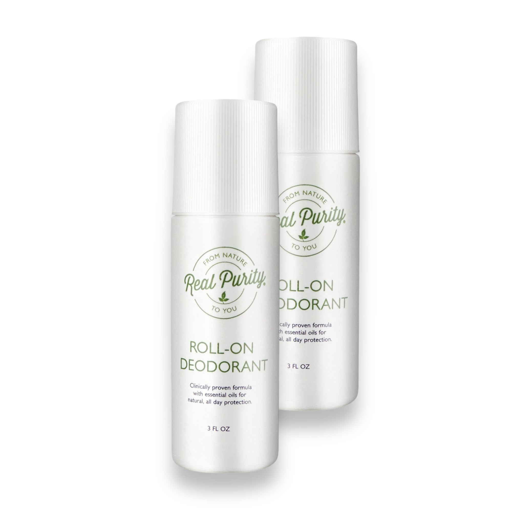 Real Purity Desodorante de rodillo con aplicador para frescura duradera