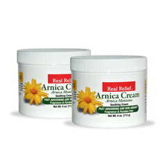 Real Relief Arnica Crema envase para aplicación suave y rápida