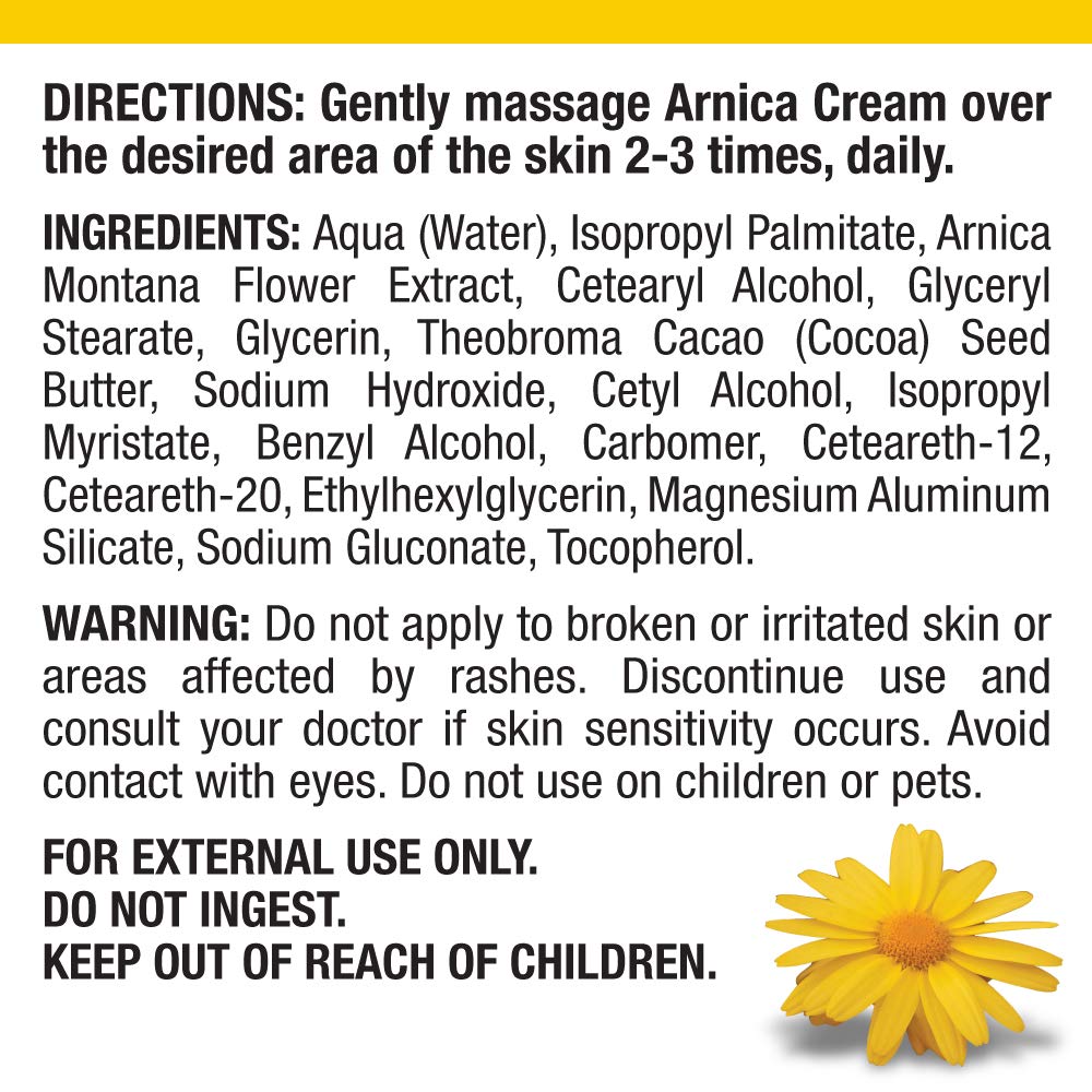 Real Relief Arnica Crema fabricada en Canadá