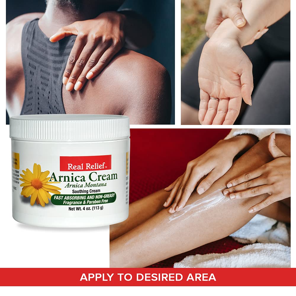 Real Relief Arnica Crema con ingredientes de alta calidad