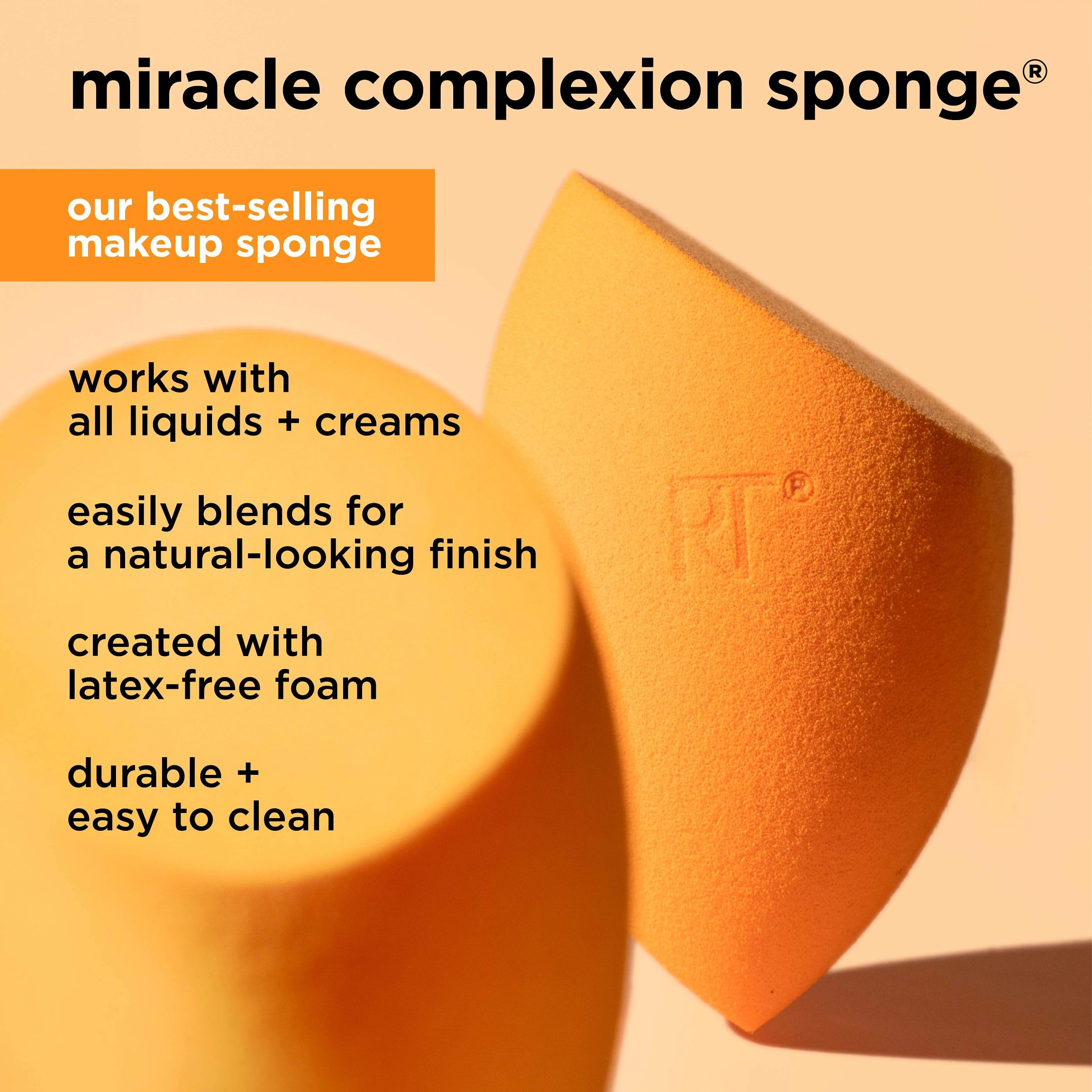 Real Techniques Miracle Complexion: lado redondo para difuminar suavemente