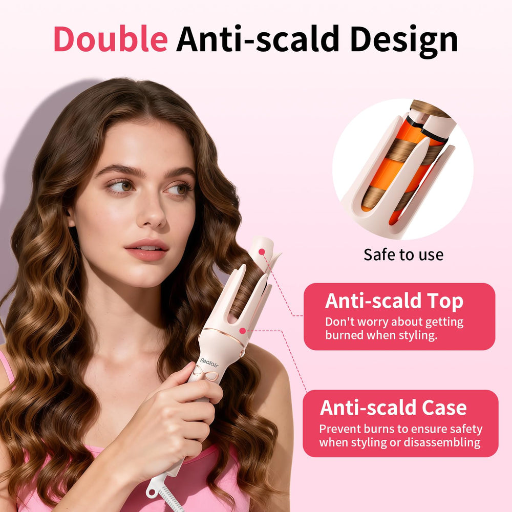 Realair diseño 3 en 1 para peinados versátiles.