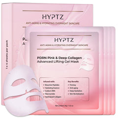Realori mascarilla de colágeno Salmon DNA, bote rosado para hidratación profunda.