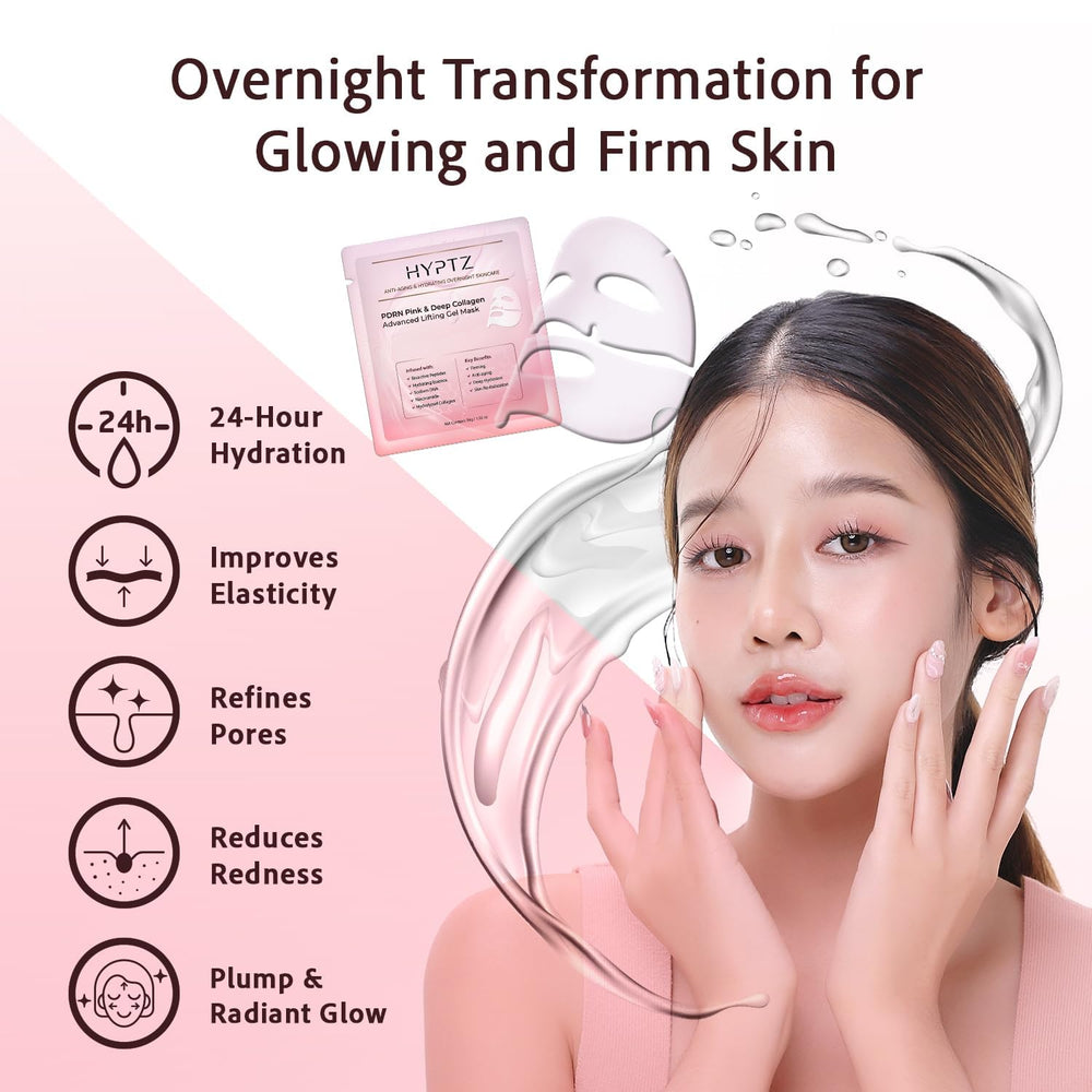 Realori mascarilla facial para uso nocturno, hidratación duradera.