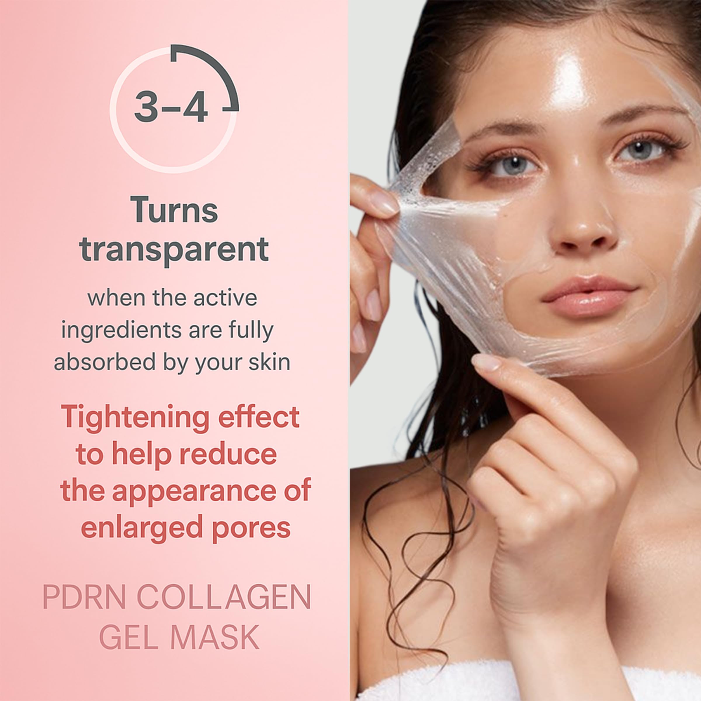 Realori mascarilla rosa, secreto coreano para brillo y luminosidad.