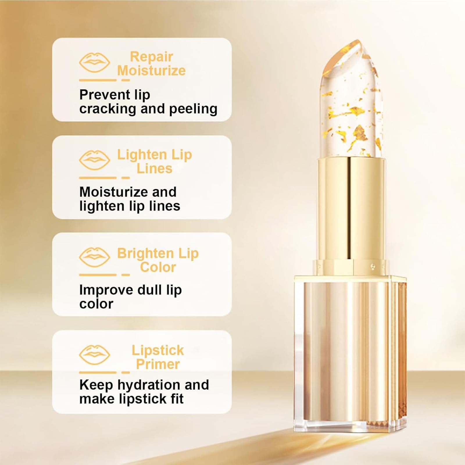 Barra de labios REATIFUL dura 24 horas con color que cambia