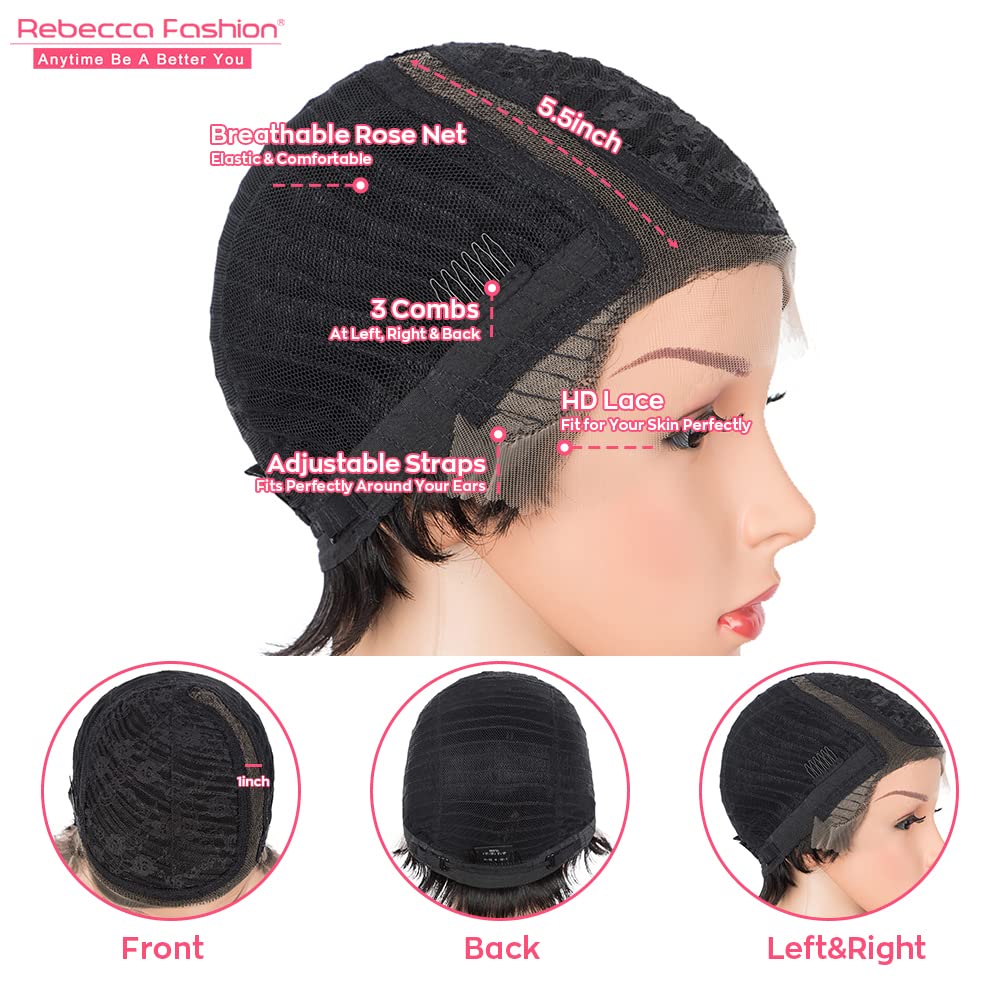 Rebecca Fashion peso ligero 59 g, cómodo para usar todo el día.