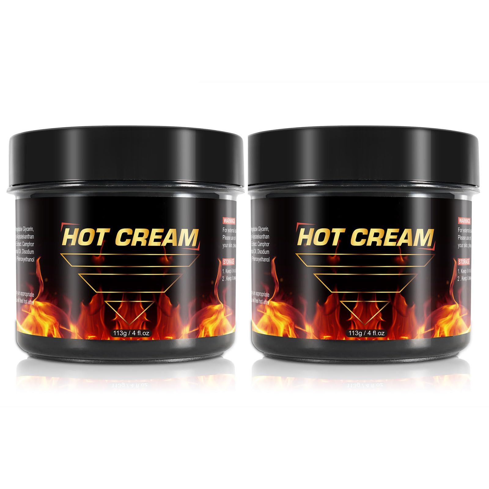 REBODUM Crema Sudor Caliente en dos unidades para uso diario.