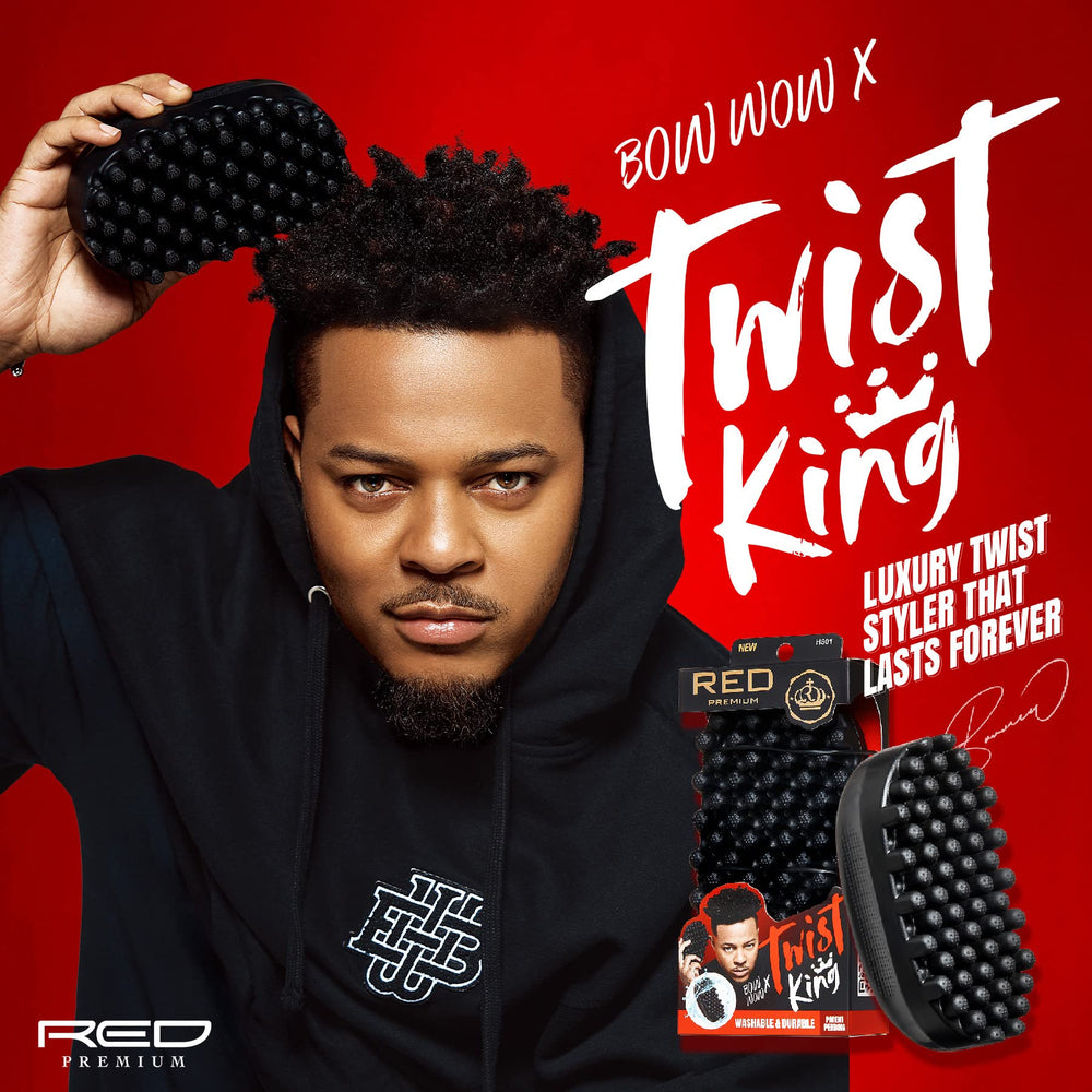 Red by Kiss BowWow Twist King para rizos afro, definiendo textura con facilidad