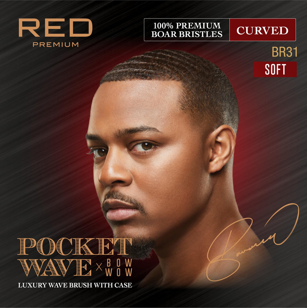 Red by Kiss Pocket Wave: protección ligera para viaje que mantiene la brocha lista para usar.