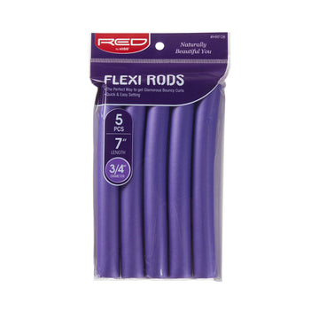 Rizos glam 90s con Red by Kiss Flexi Rods, sin calor