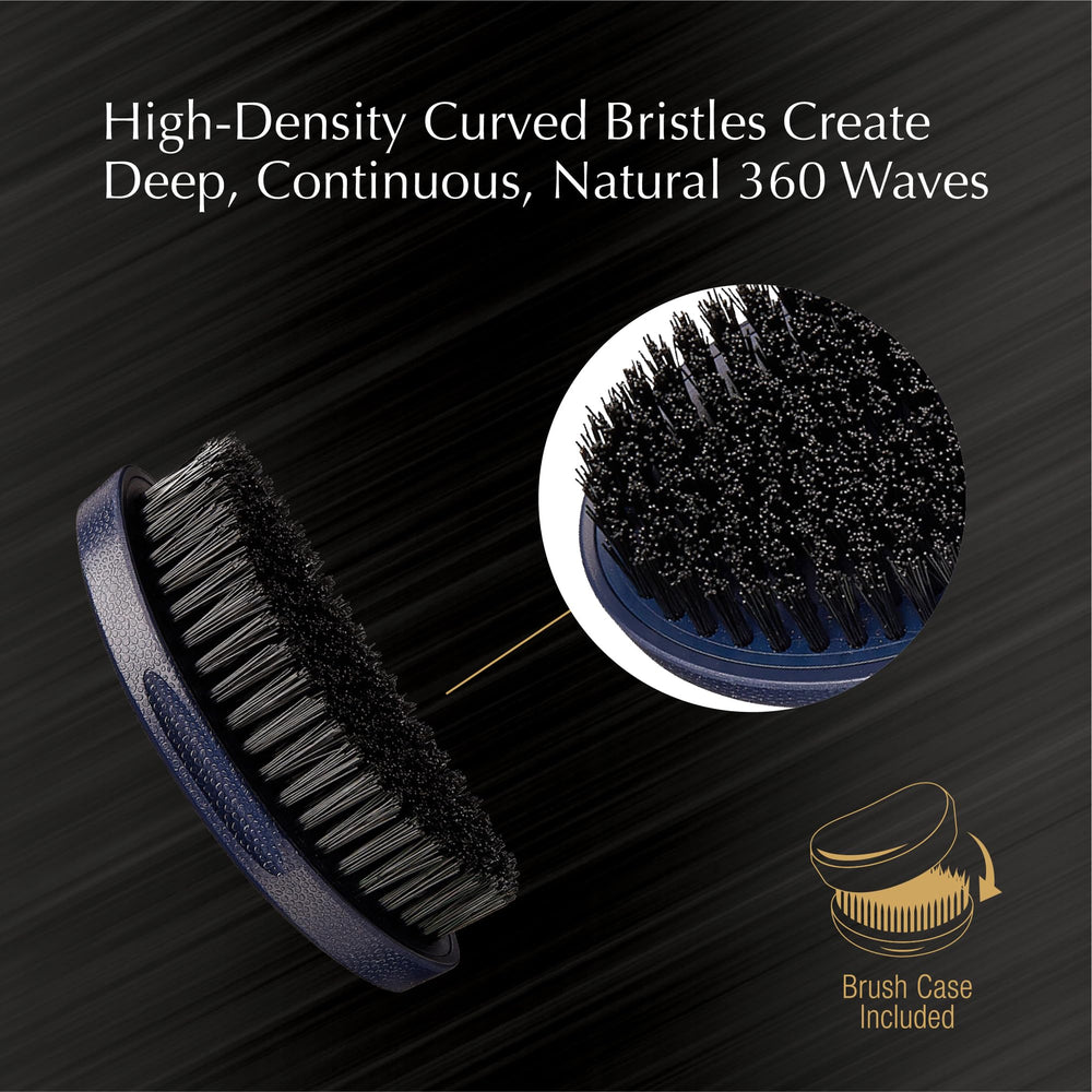 Cerdas naturales de jabalí de Red by Kiss distribuyen aceites para brillo suave