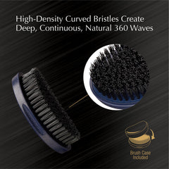 Cerdas naturales de jabalí de Red by Kiss distribuyen aceites para brillo suave