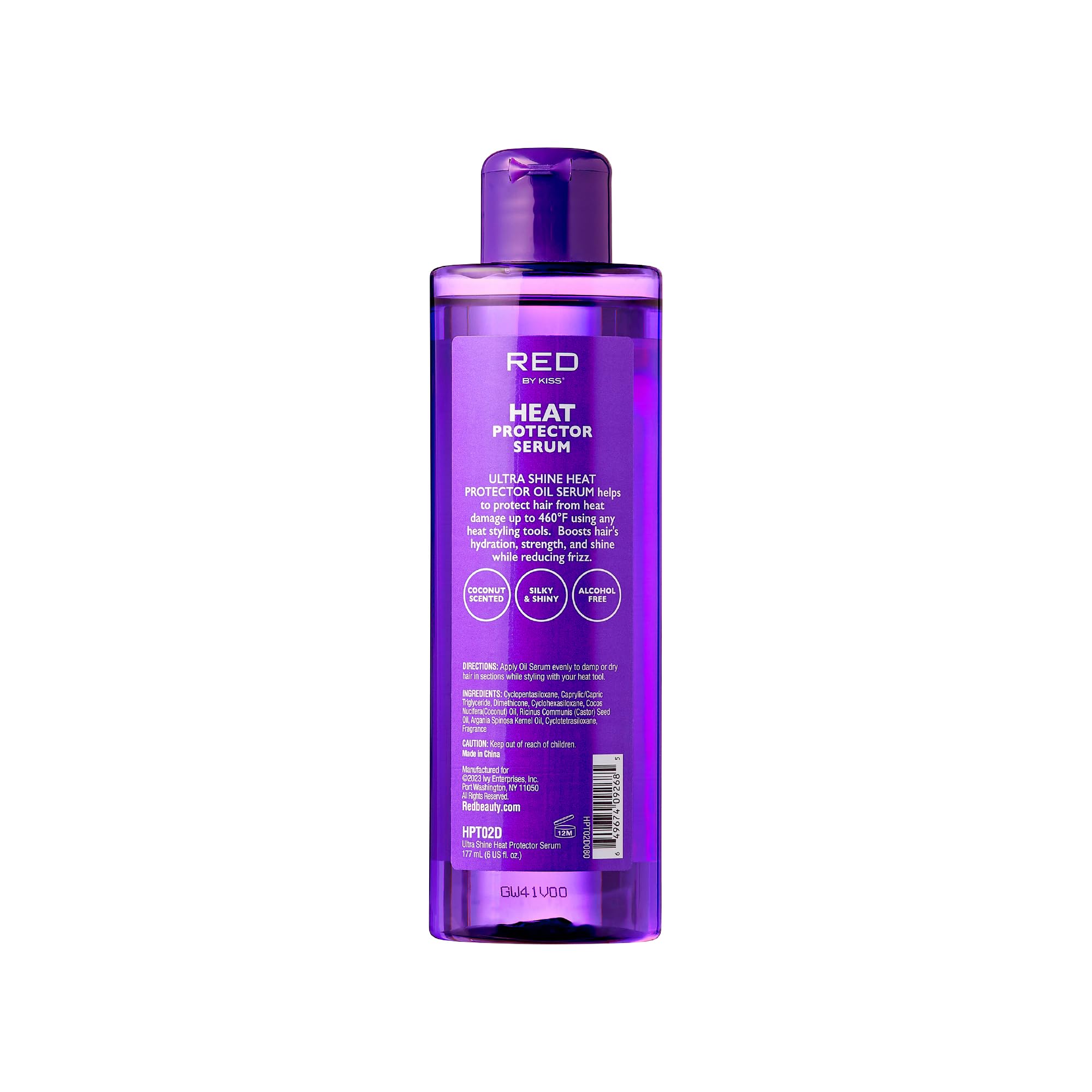Red by Kiss protector térmico, textura ligera para aplicar fácilmente.
