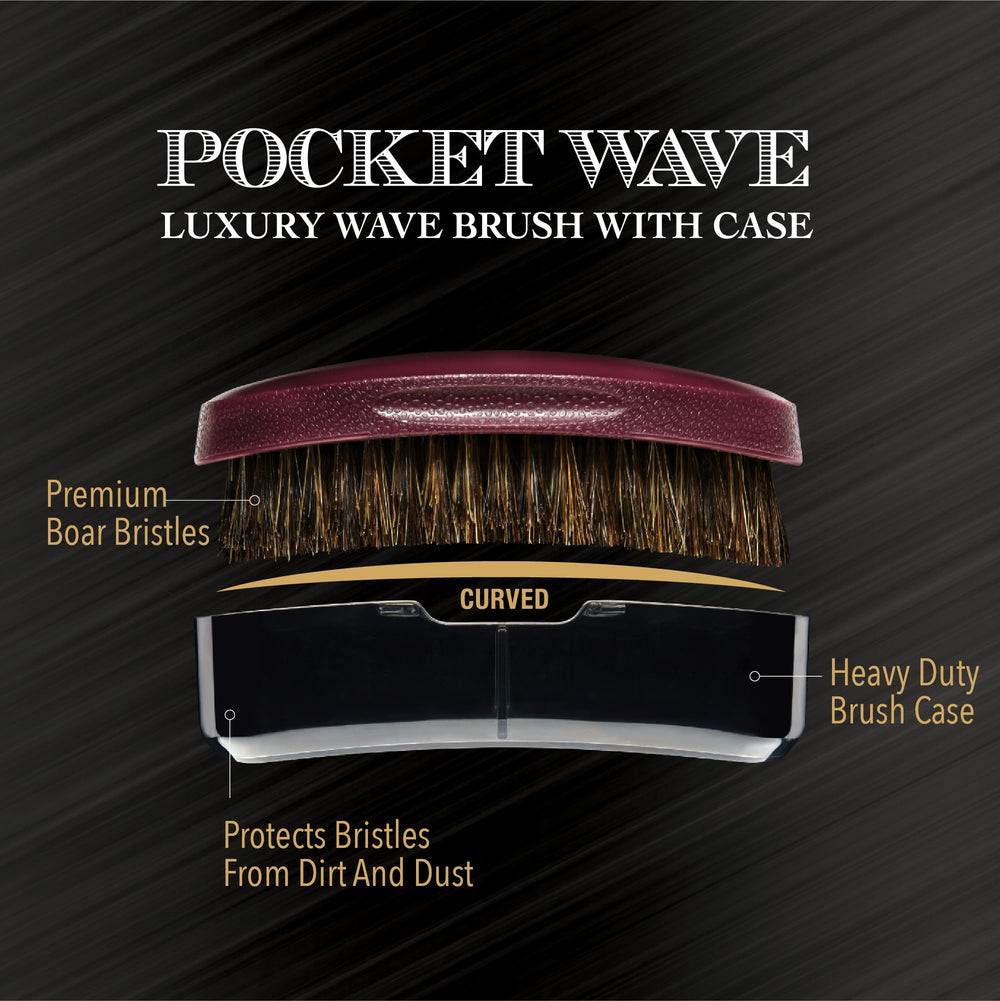 Red by Kiss Pocket Wave: tapa de viaje que mantiene limpias las cerdas en cualquier lugar.