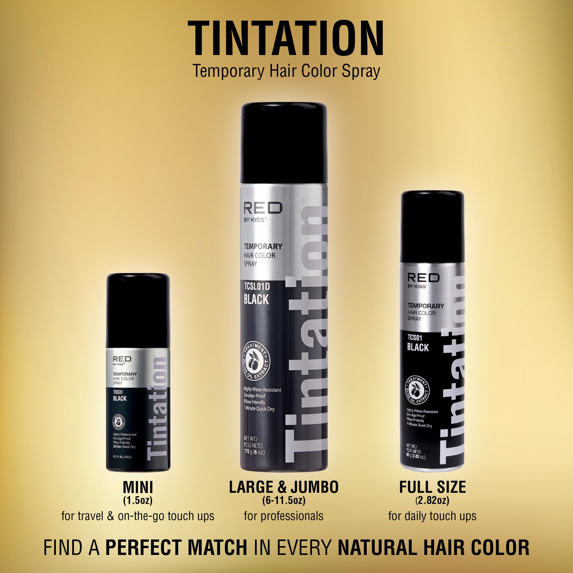 Red by Kiss Tintation: aceite de oliva hidrata mientras colorea.