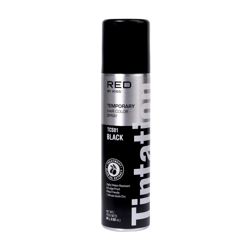 Red by Kiss Tintation: cobertura gris instantánea en raíces para un acabado natural.