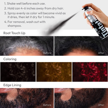 Olive oil nourishes while delivering bold temporary color