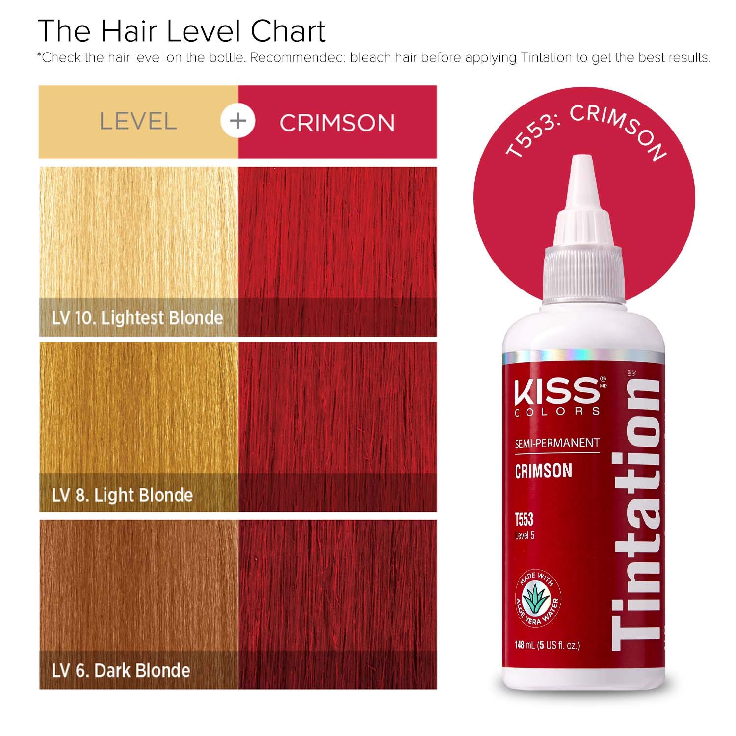 Red By Kiss Tintation, textura suave para experiencia de color agradable.
