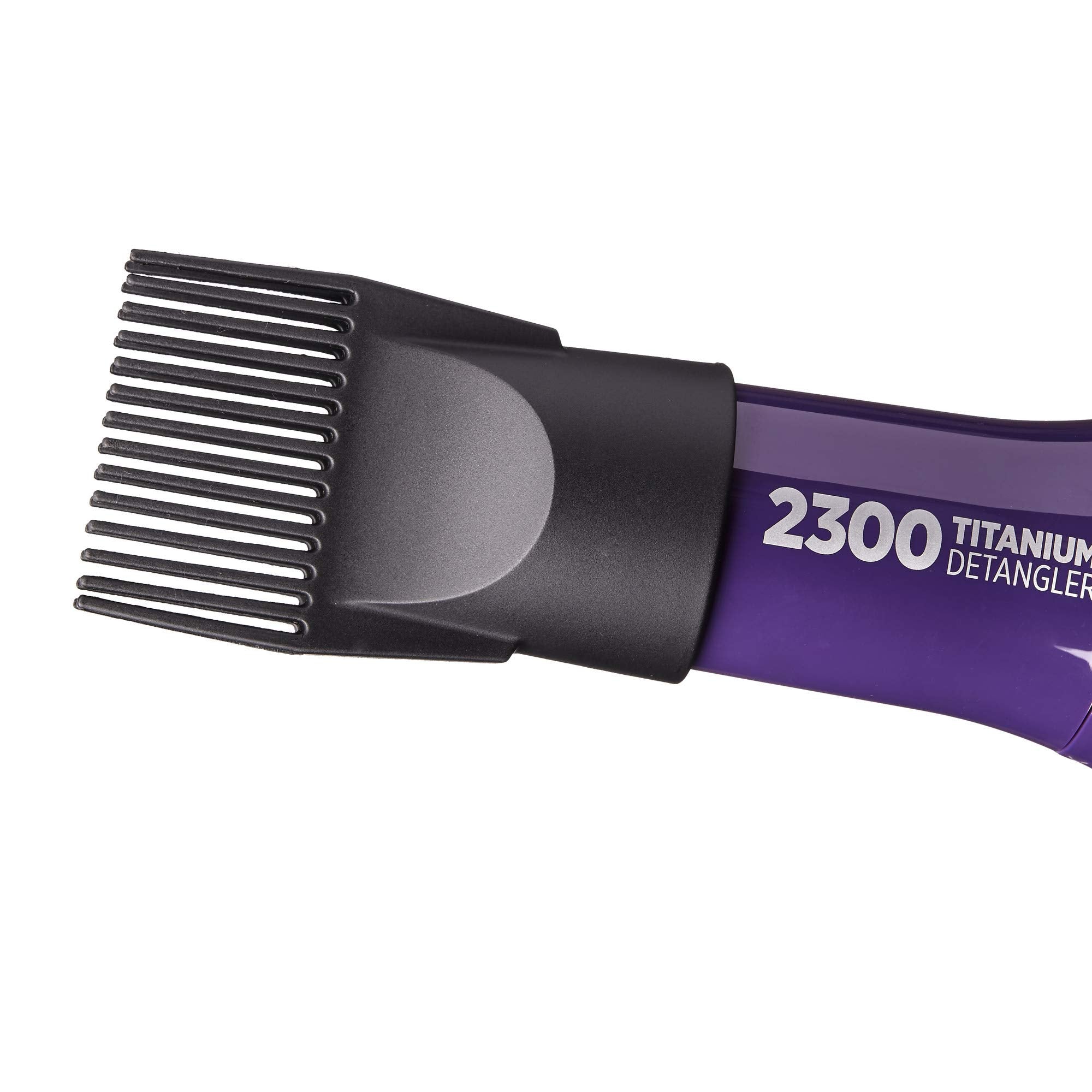 Red by Kiss Titanium 2300 Desenredador Para todo tipo de cabello: peina con facilidad.