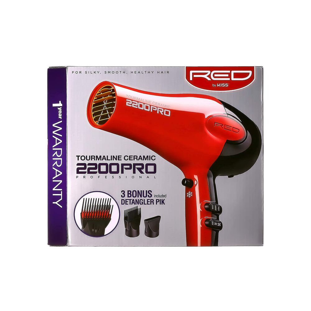 Red by Kiss Tourmaline Ceramic 2200 PRO: dispositivo de seguridad ALCI para mayor tranquilidad