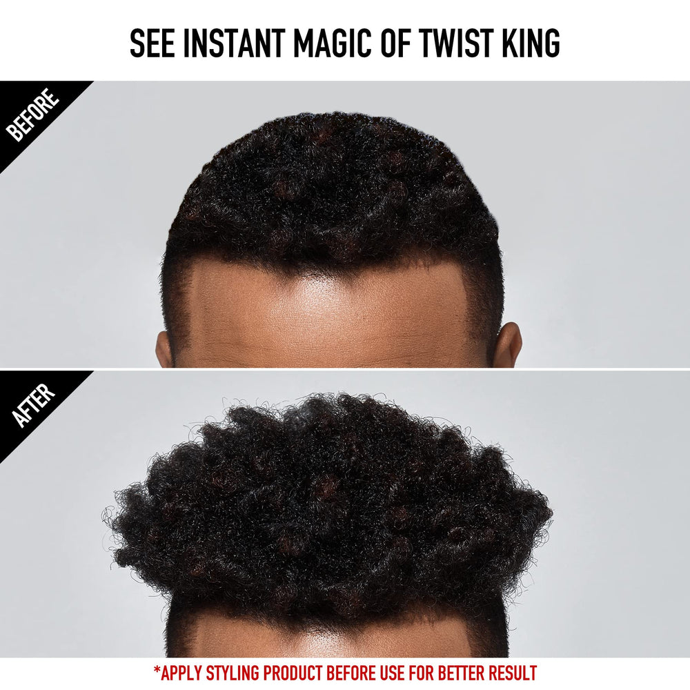 Red by Kiss Twist King, diseño compacto ideal para viaje y bolso.