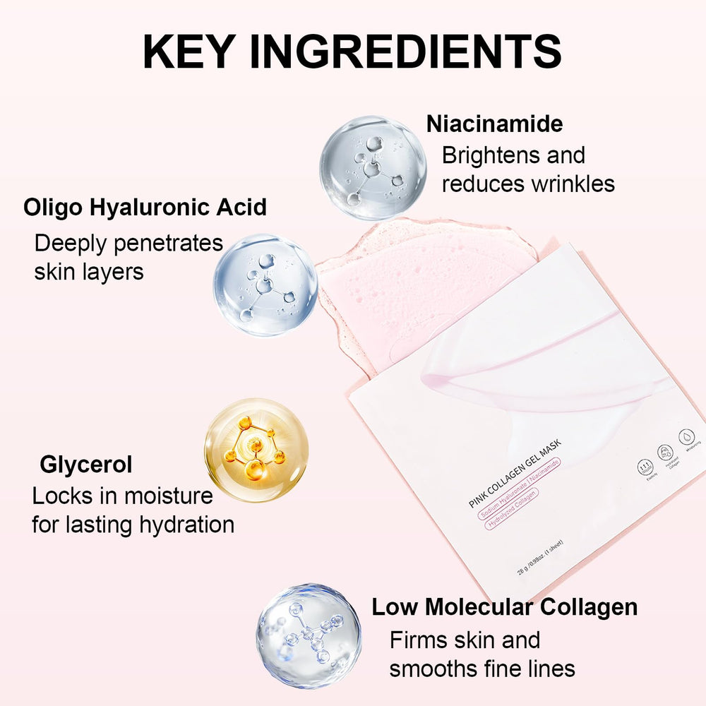 Redcool Pink Collagen Jelly Gel mejora la textura y suavidad con cada uso