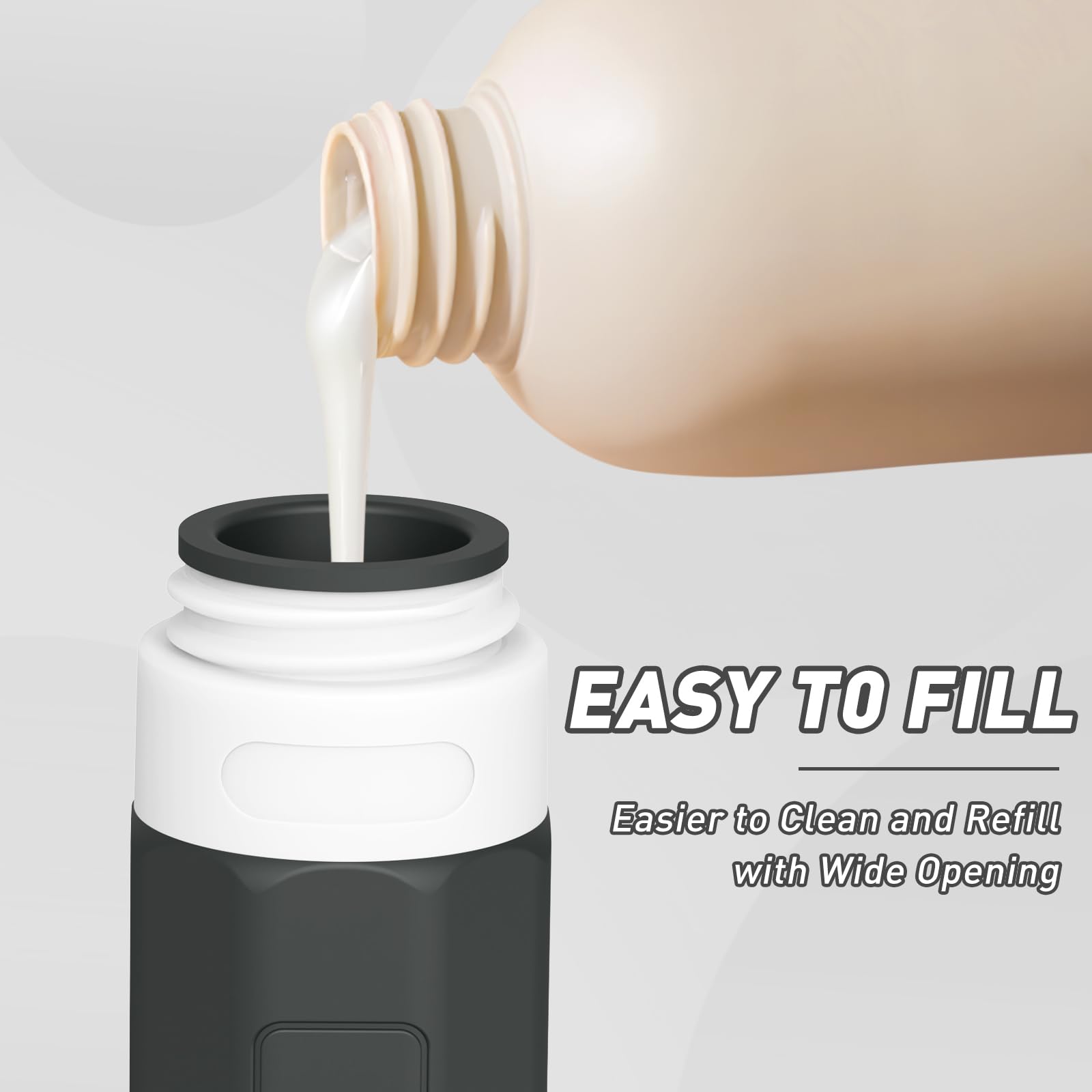 Redfly contenedores de silicona sin BPA para viaje, reutilizables y seguros