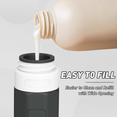 Redfly contenedores de silicona sin BPA para viaje, reutilizables y seguros
