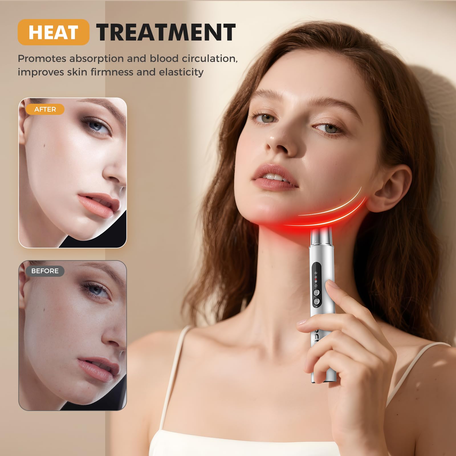 Ritual de masaje suave para ojos con REDLOOK.