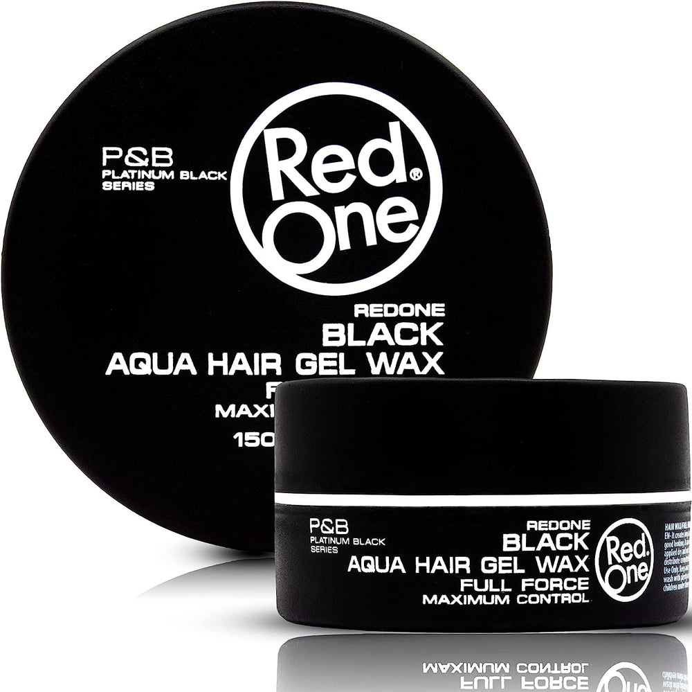 Redone Cera Peinado Negra 150 ml en frasco, fijación extra para looks definidos.