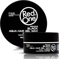 Redone Cera Peinado Negra 150 ml en frasco, fijación extra para looks definidos.