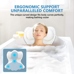 Almohada REEZEIVI para espalda, soporte cómodo para una bañera relajante.