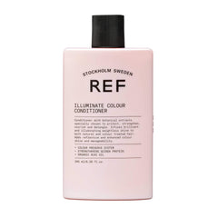 REF Acondicionador Iluminador de Color en botella de 245 ml para brillo ligero y color vibrante.