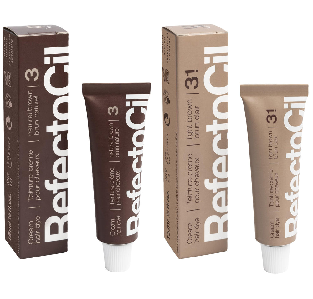 Refectocil: caja del tinte crema para color natural duradero.