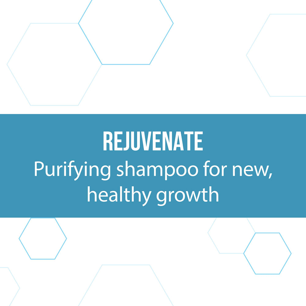 REGENEPURE DR Shampoo etiqueta detallada con ingredientes clave