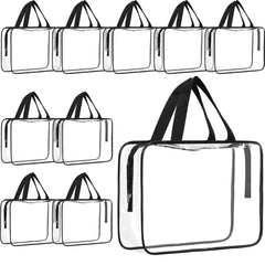 Sac cosmétiques Reginary transparent de grande capacité, parfait pour repérer rapidement les articles.