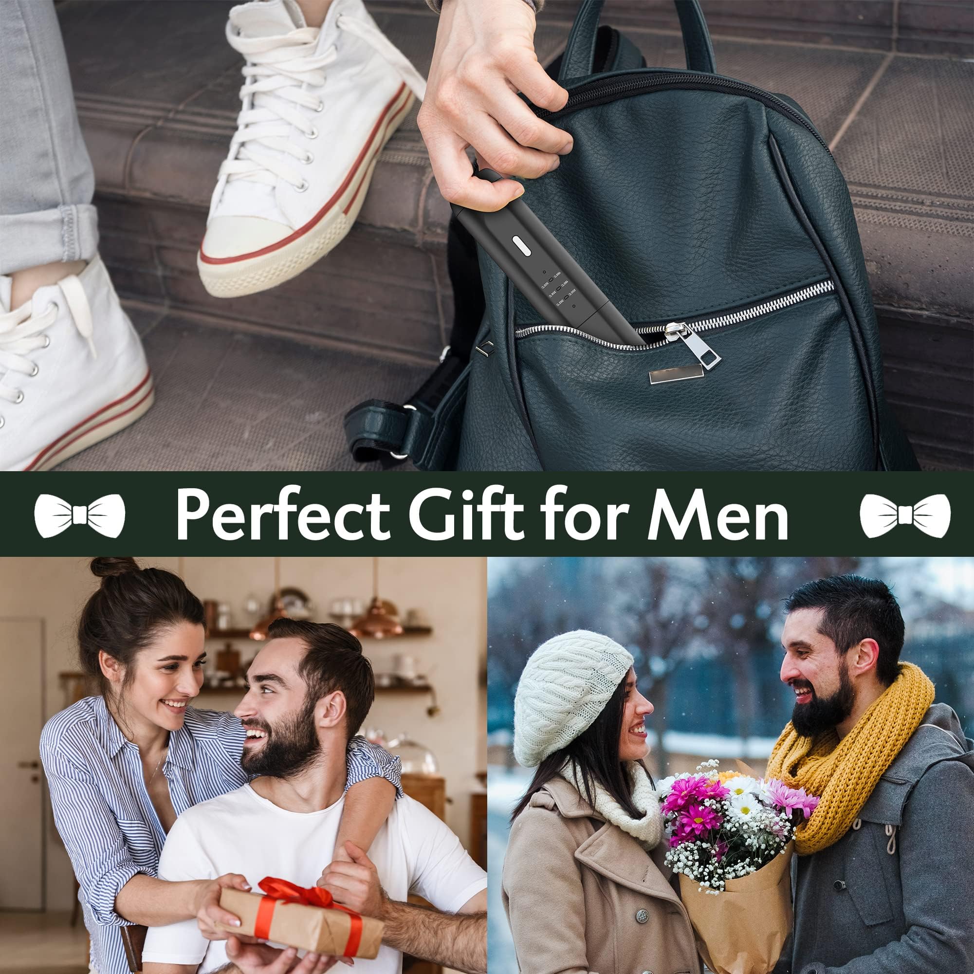 Kit práctico para regalo, ideal para hombres en cualquier ocasión.
