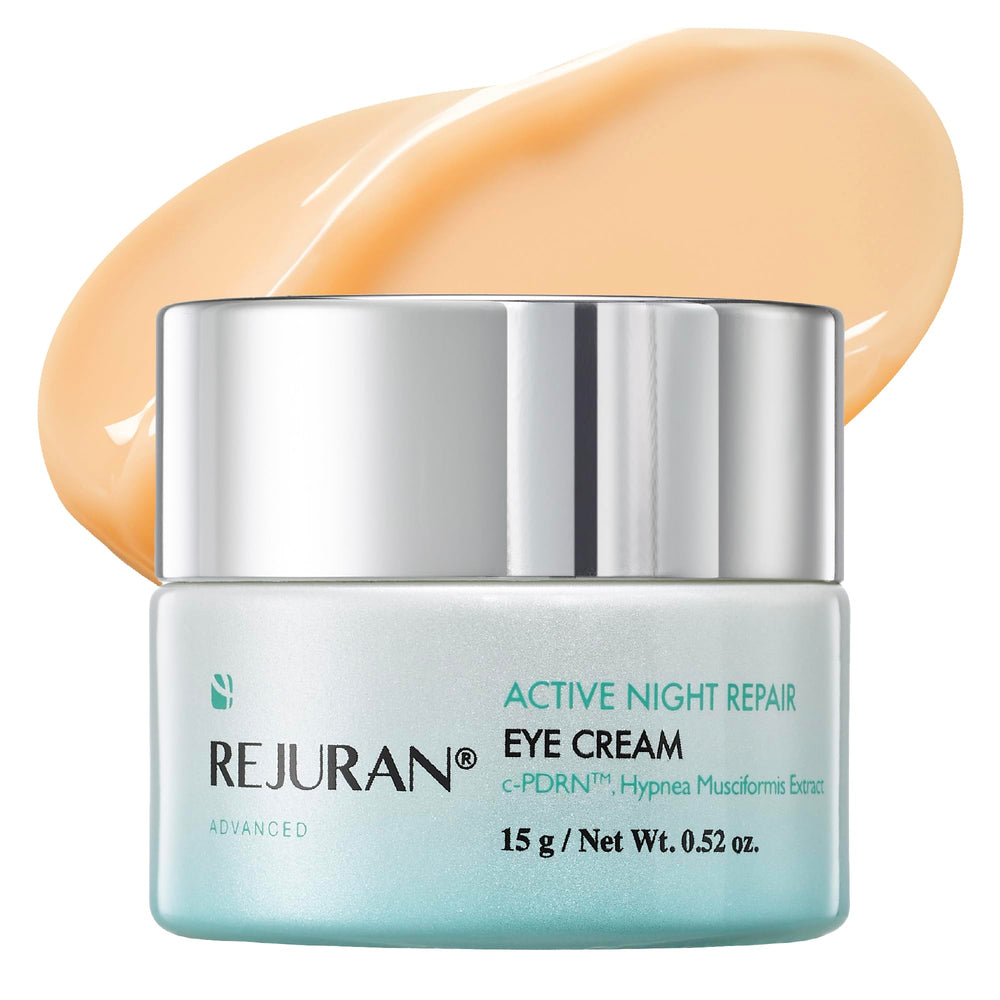 REJURAN crema ocular nocturna en tubo, hidratación intensa para el contorno.