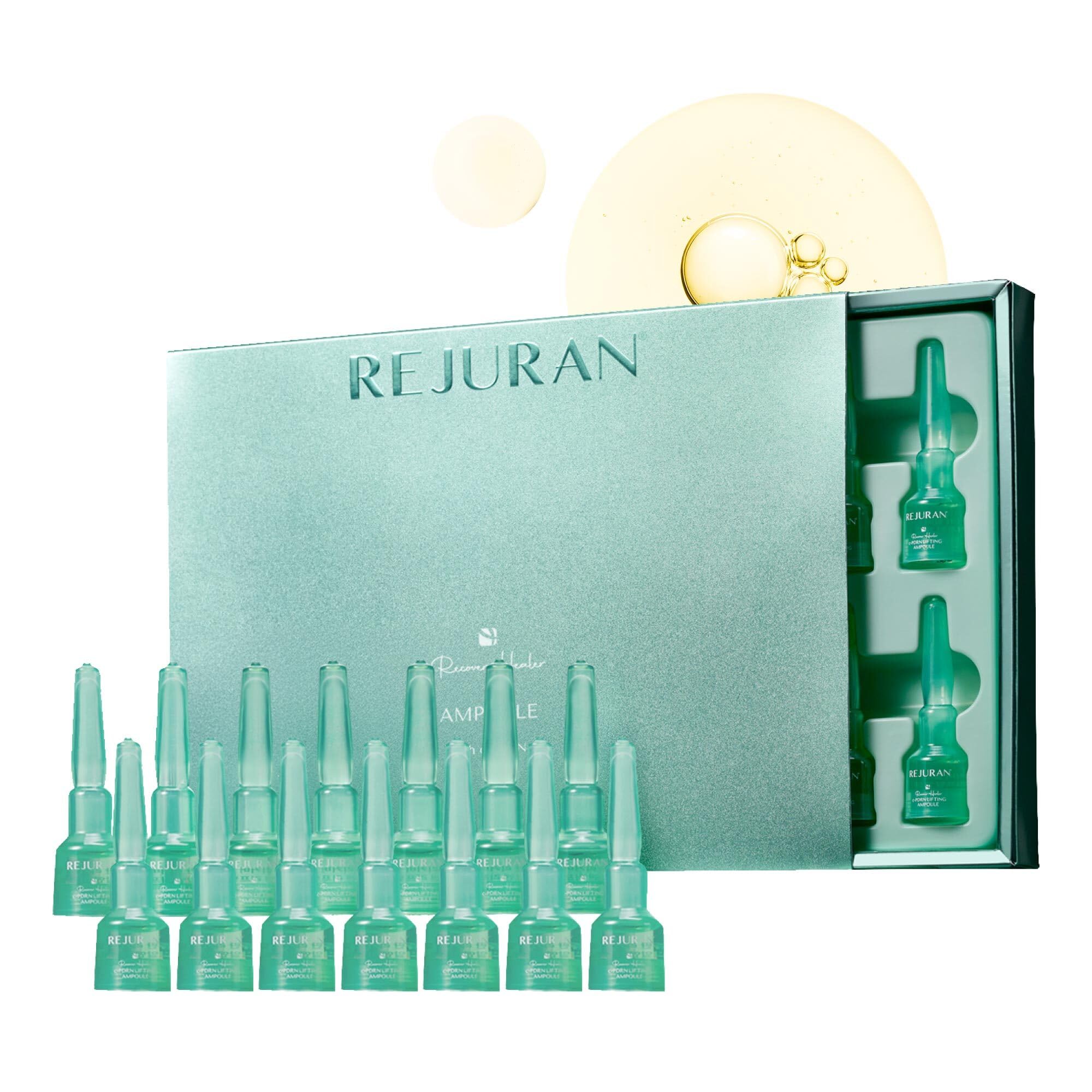 REJURAN Recover c-PDRN ampolla y envase: potencial para elasticidad