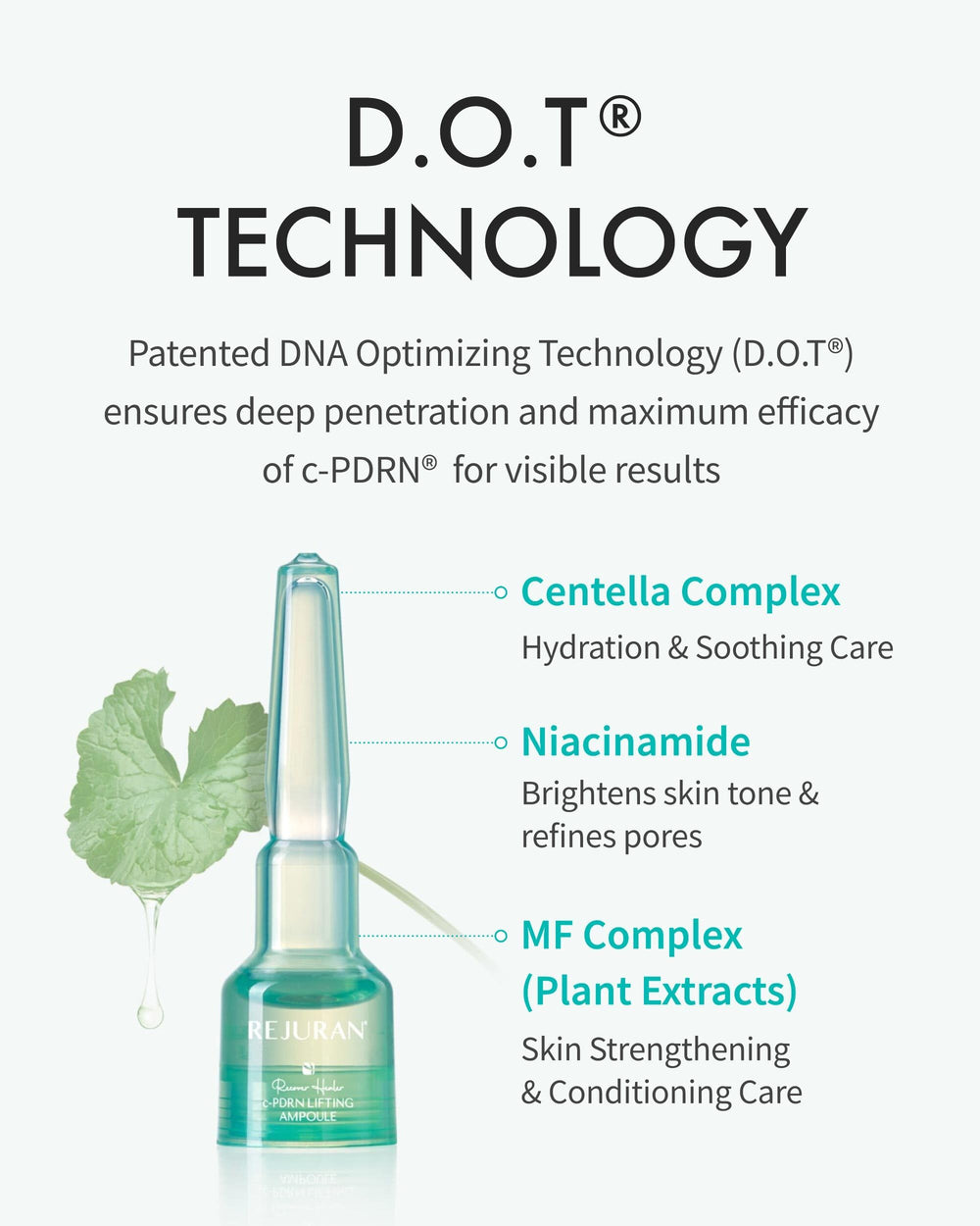 REJURAN Recover c-PDRN fórmula suave para piel sensible