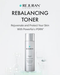 REJURAN Toner con serum de salmón nutre y suaviza la piel.