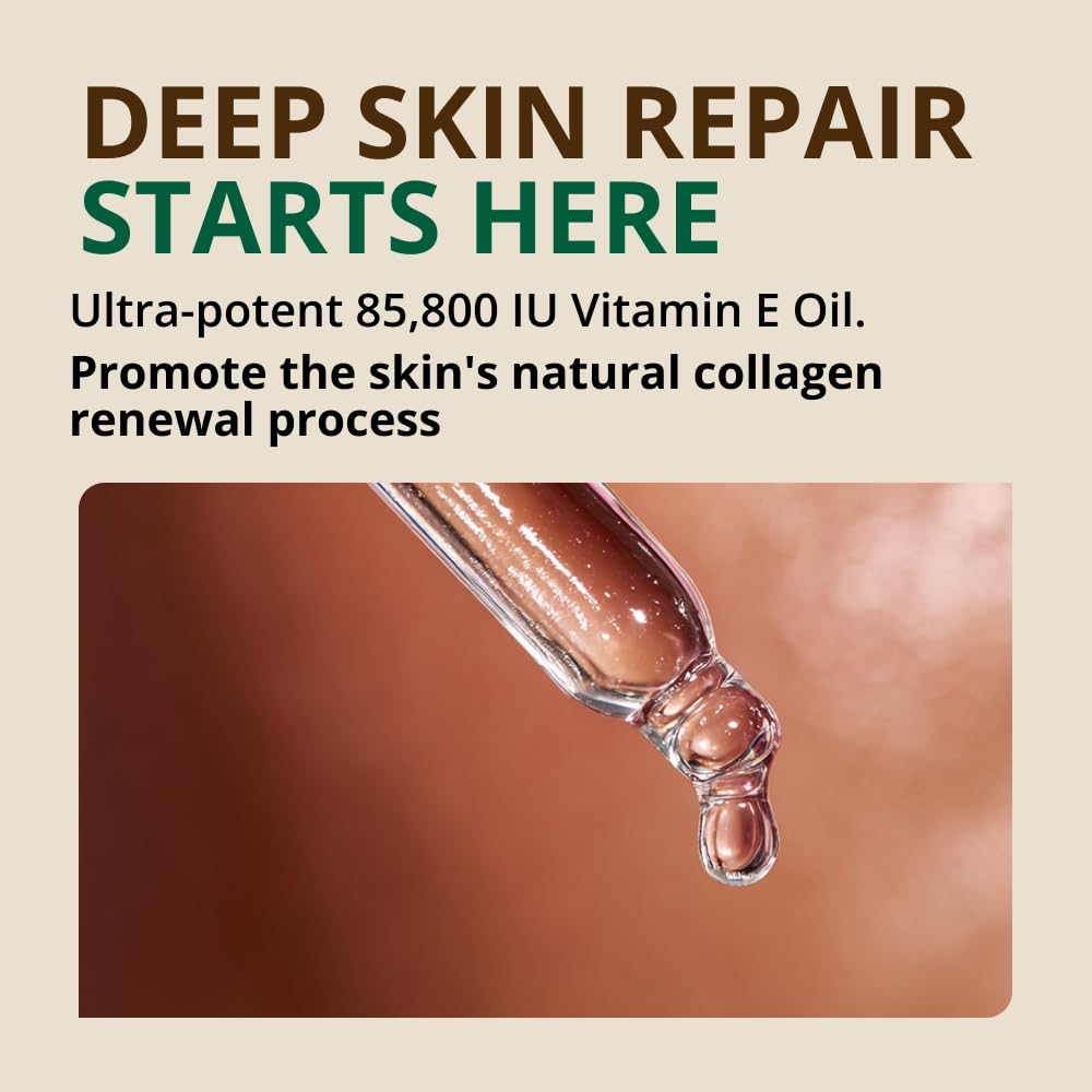 Textura ligera de RejuveNaturals Vitamina E con absorción rápida.
