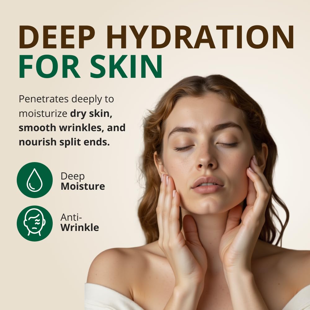 RejuveNaturals Vitamina E aceite, uso facial y corporal para hidratación diaria.